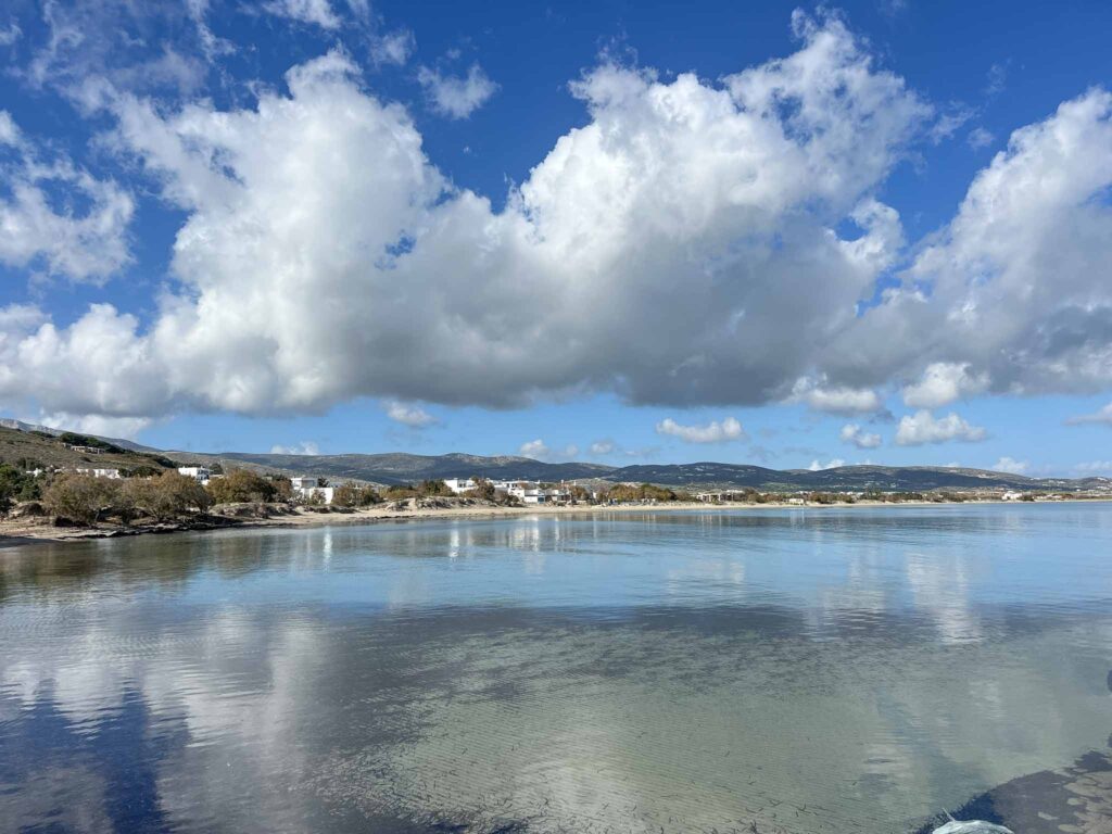 Stranden op Paros