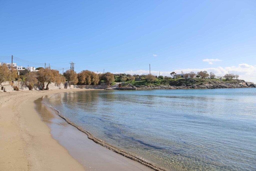 stranden op Syros 