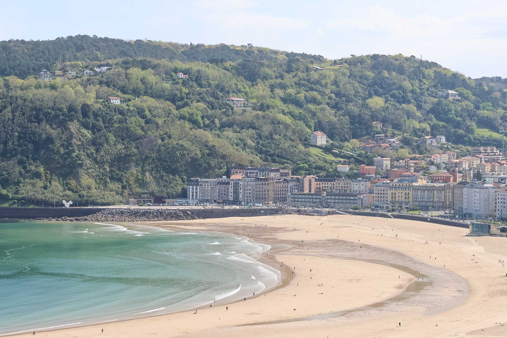 Met de trein naar San Sebastian