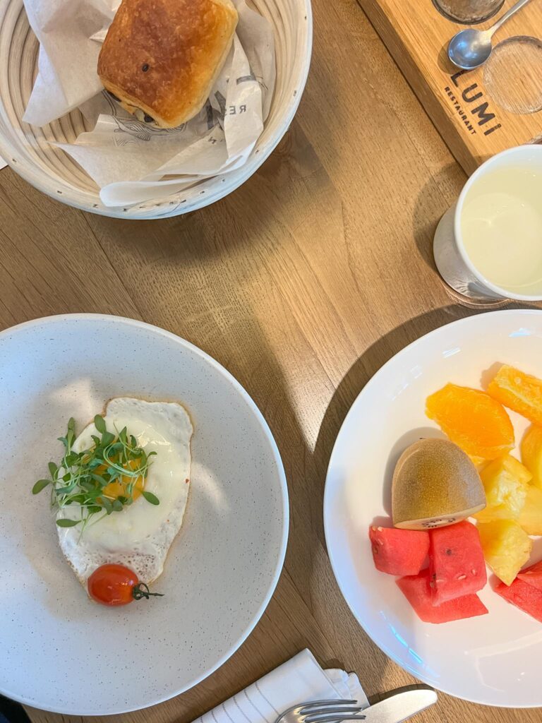 Eten bij de Seezeitlodge